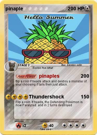 Pokemon pinaple