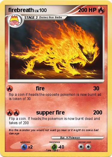 Pokemon firebreath