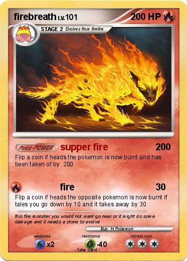 Pokemon firebreath