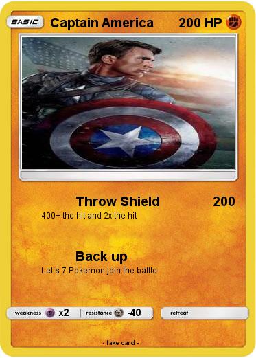 Pokemon Captain America