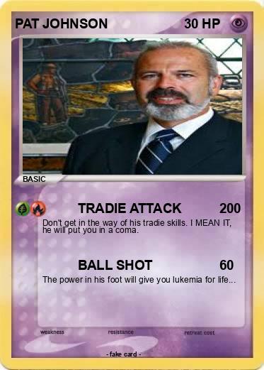 Pokemon PAT JOHNSON