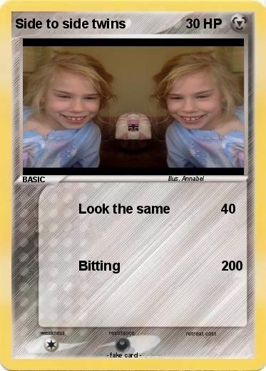 Pokemon Side to side twins