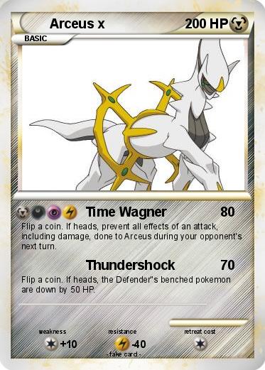 Pokemon Arceus x