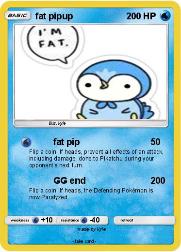 Pokemon fat pipup