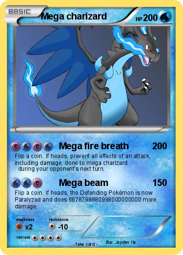 Pokemon Mega charizard