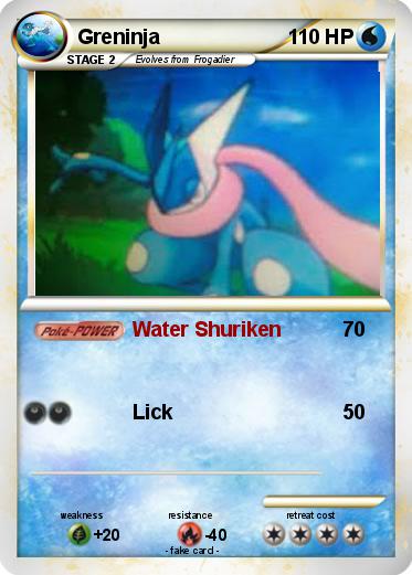 Pokemon Greninja