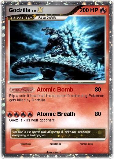 Pokemon Godzilla