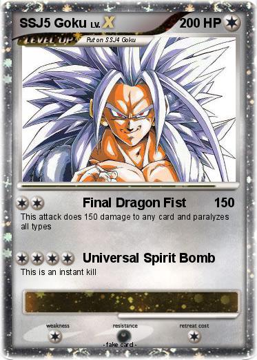 Pokemon SSJ5 Goku