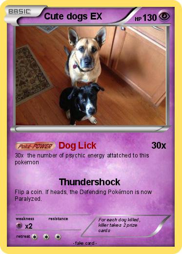 Pokemon Cute dogs EX