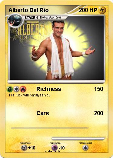 Pokemon Alberto Del Rio