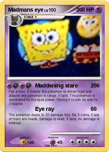 Pokemon Madmans eye