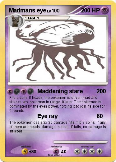 Pokemon Madmans eye