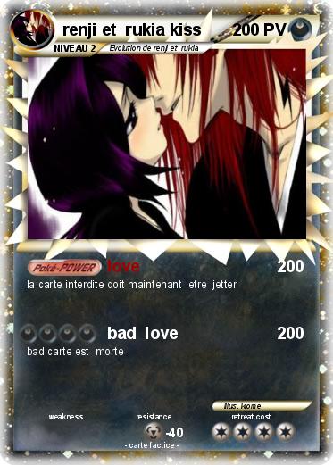 Pokemon renji et  rukia kiss