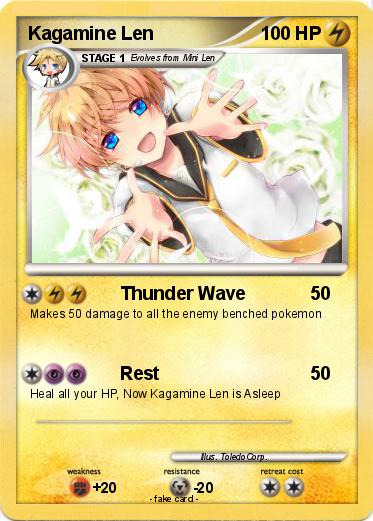 Pokemon Kagamine Len