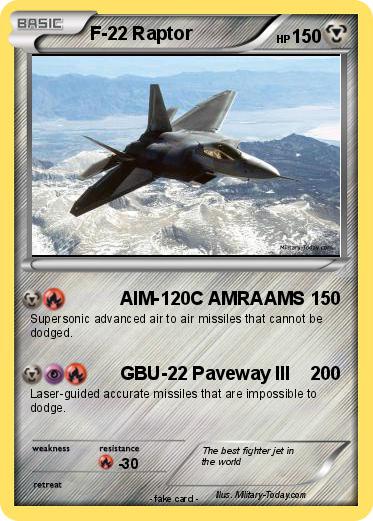 Pokemon F-22 Raptor