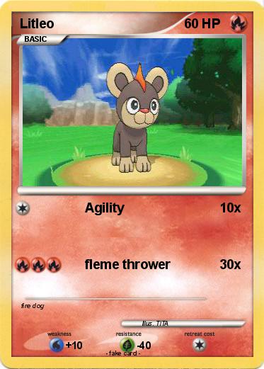Pokemon Litleo