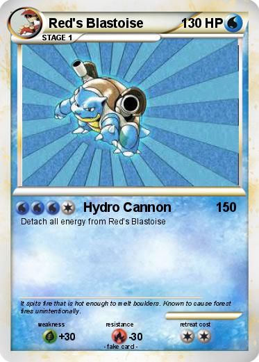 Pokemon Red's Blastoise