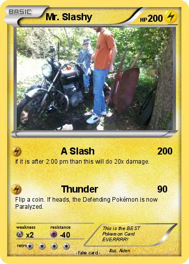 Pokemon Mr. Slashy
