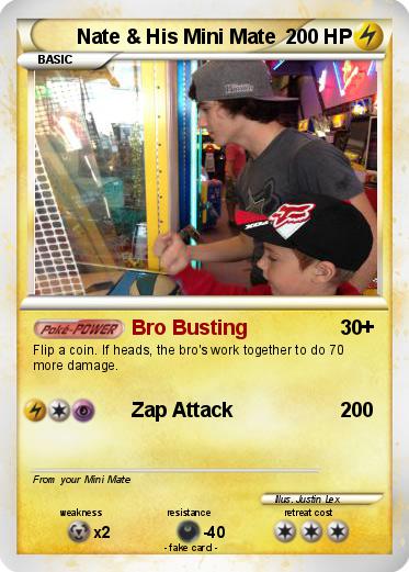 Pokemon Nate & His Mini Mate