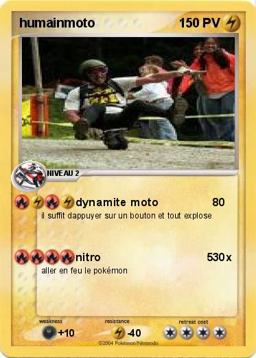 Pokemon humainmoto