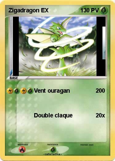 Pokemon Zigadragon EX