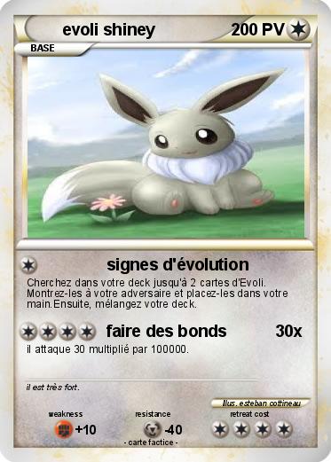 Pokemon evoli shiney