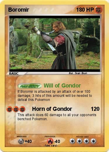 Pokemon Boromir