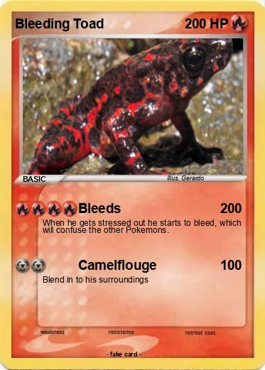 Pokemon Bleeding Toad
