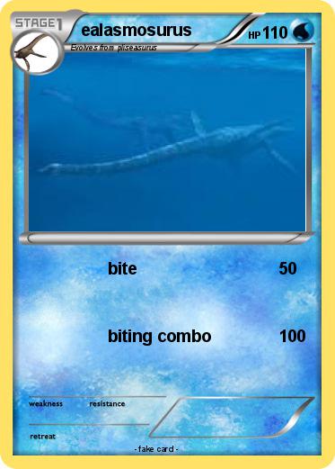 Pokemon ealasmosurus