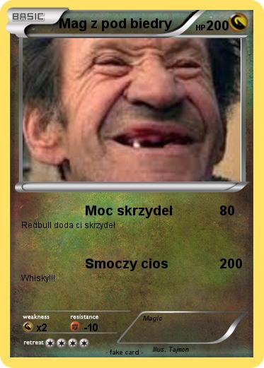 Pokemon Mag z pod biedry