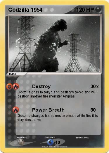 Pokemon Godzilla 1954