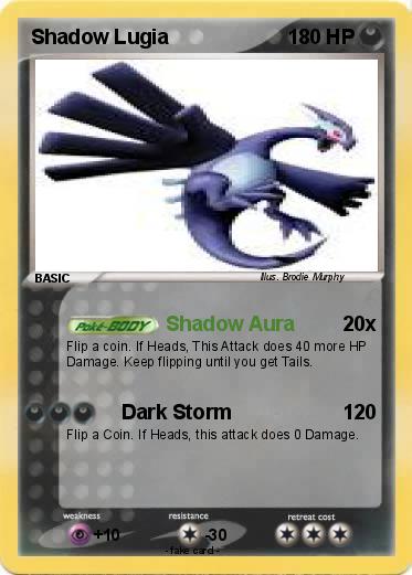 Pokemon Shadow Lugia