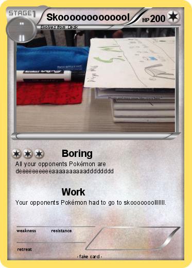 Pokemon Skooooooooooool