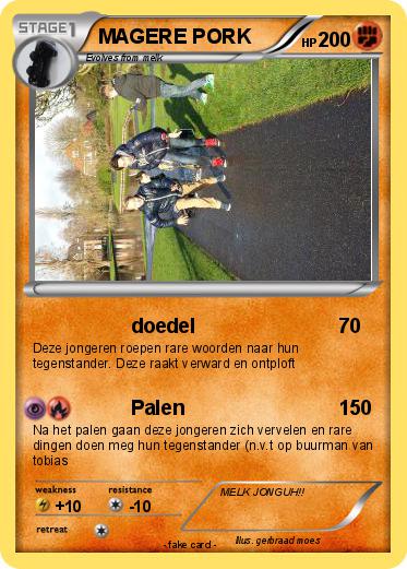 Pokemon MAGERE PORK