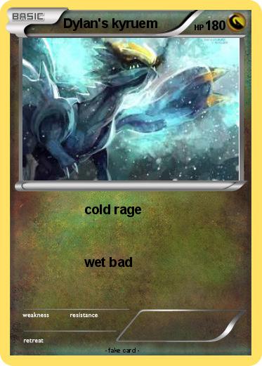 Pokemon Dylan's kyruem