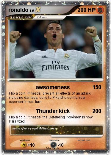 Pokemon ronaldo