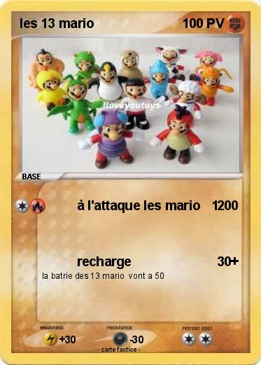 Pokemon les 13 mario