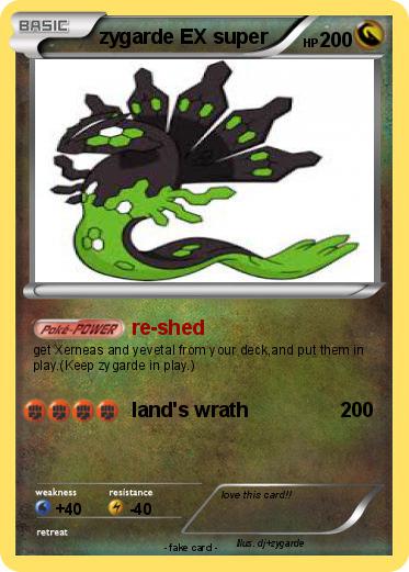 Pokemon zygarde EX super