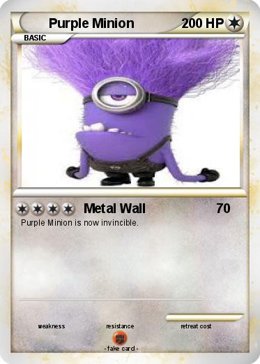 Pokemon Purple Minion