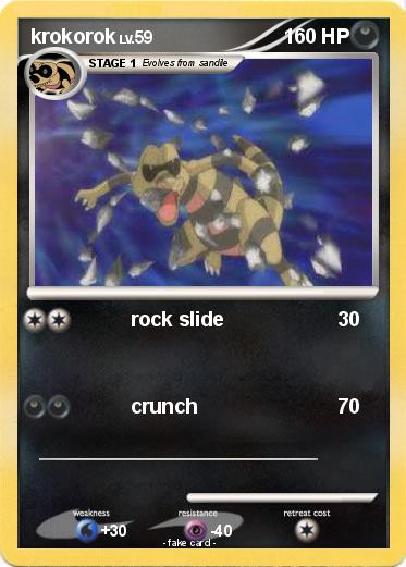 Pokemon krokorok