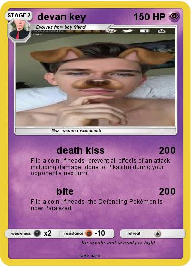 Pokemon devan key