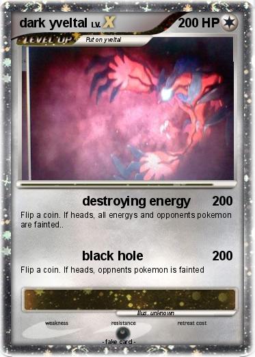 Pokemon dark yveltal