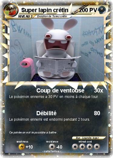 Pokemon Super lapin crétin