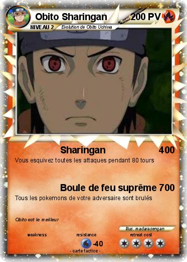 Pokemon Obito Sharingan