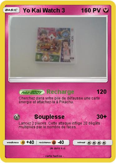 Pokemon Yo Kai Watch 3