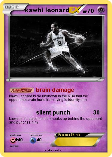 Pokemon kawhi leonard