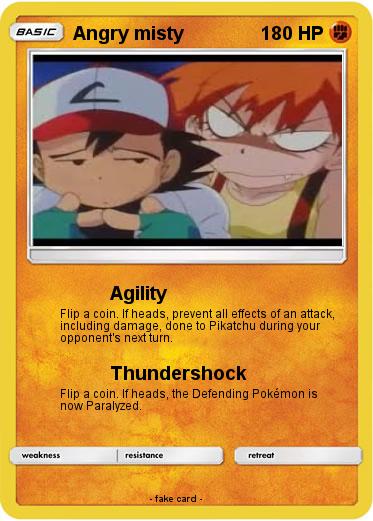 Pokemon Angry misty