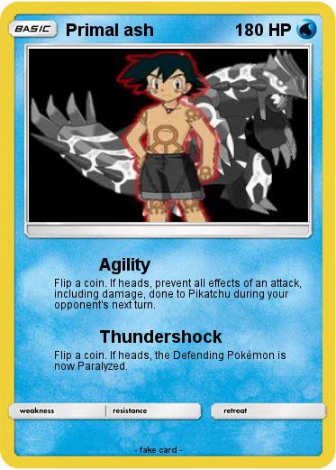 Pokemon Primal ash