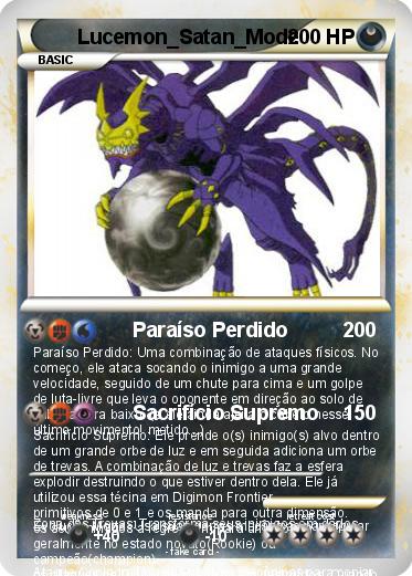 Pokemon Lucemon_Satan_Mode