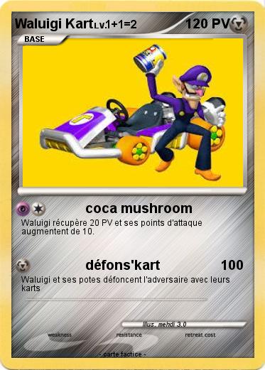 Pokemon Waluigi Kart